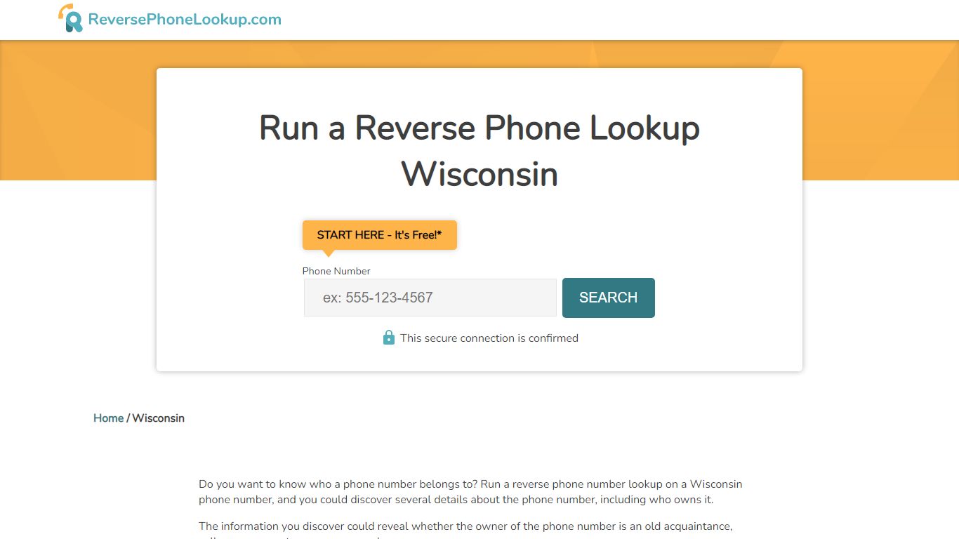 Wisconsin Reverse Phone Lookup - Search Numbers To Find The Owner